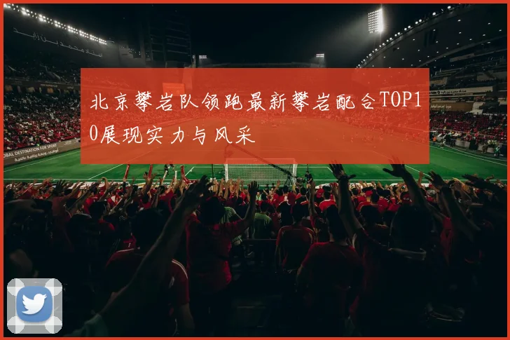 北京攀岩队领跑最新攀岩配合TOP10展现实力与风采